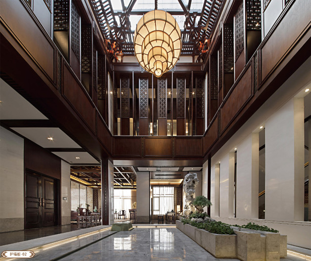 西安中式護(hù)墻定制